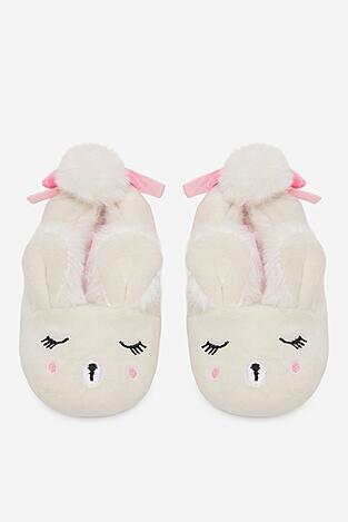 Kapcie Nelli Blu AGK22720. Biały