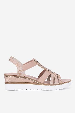 Sandały Rieker V3822-31 Różowy