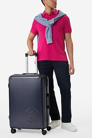 Walizka Beverly Hills Polo Club CEO-BHPC-L-009-09-NAVY Granatowy ciemny