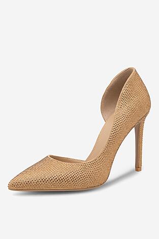 Czółenka Badura LUGO-V325-701 Złoty