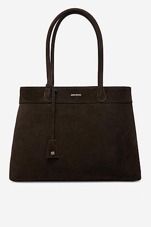 Дамска чанта Gino Rossi EO-LOLA-LA513-114-1 ТЪМНОКАФЯВ