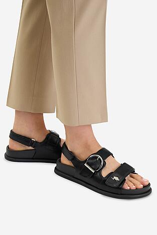Sandały U.S. POLO ASSN. EO-EDITH001W/6Y1 Czarny