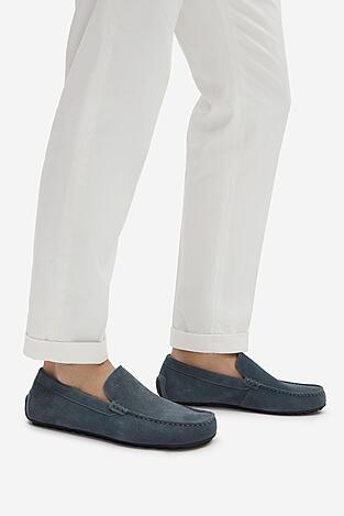 Mokasyn Gino Rossi LUIGI-01 124AM Szary ciemny