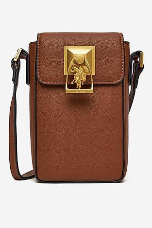 Дамска чанта U.S. POLO ASSN. BIUXT8489WVP КАМЕЛ