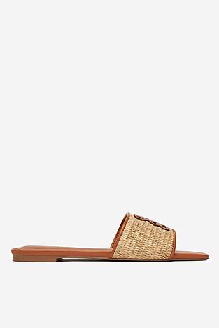 Klapki NINE WEST SMRL393661 Camel