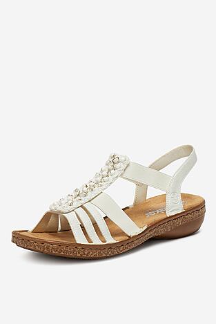 Sandały Rieker 62809-60 Biały