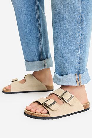 Klapki Go Soft EOHP-ALMELO-01 Beżowy