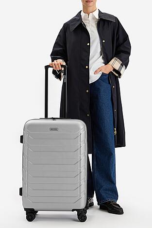 Valiză Gino Rossi C-GIN-M-003-05-SILVER ARGINTIU