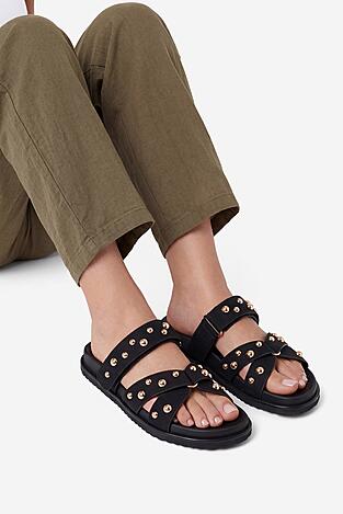 Klapki DeeZee CEO-LB-P2132 Czarny