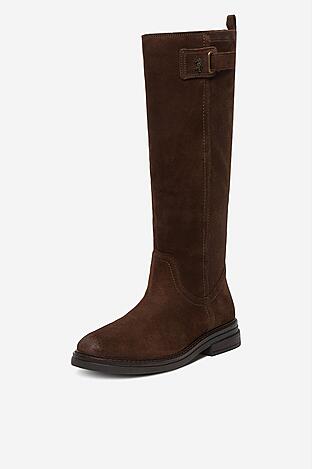 Kozaki U.S. POLO ASSN. CEO-HELGA001W/ELT1 Brązowy