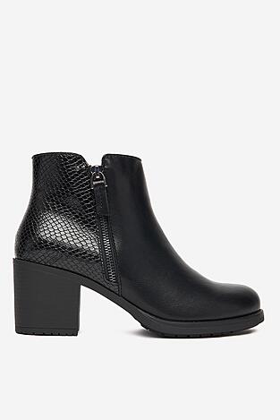 Botki Clara Barson CEO-WS6317-02 Czarny