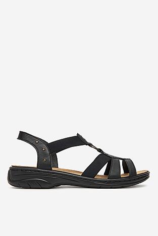 Sandały Rieker 64574-00 Czarny