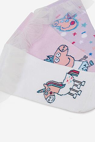 Чорапи PEPPA PIG ACCCS-SS25-205PP(3-PACK) СВЕТЛОРОЗОВ