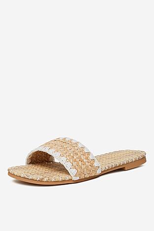 Pantofle DeeZee BP6097-5 BÍLÁ