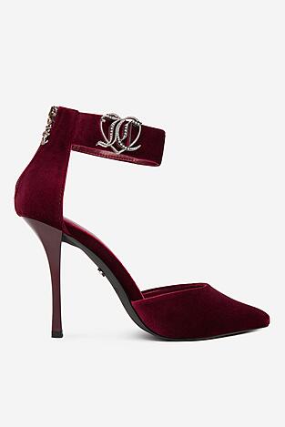 Czółenka Juicy Couture EO-S4S96733-01B Bordowy