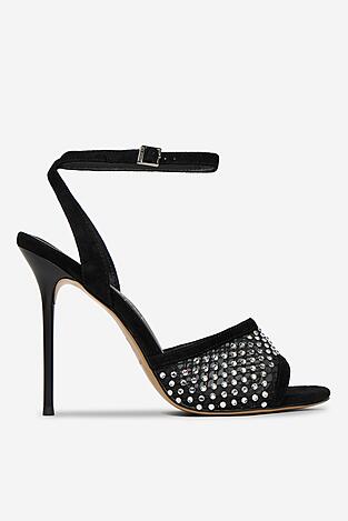 Sandały EVA MINGE EO-ZARA-LT934-79 Czarny