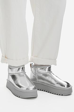 Боти EVA MINGE EO-NIKI-TS6304-01 СРЕБРИСТ