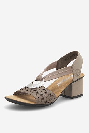 Sandały Rieker 64677-64 Szary