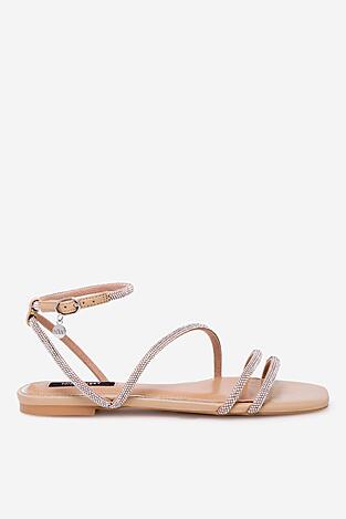 Sandále NINE WEST WFA2766-1 BÉŽOVÁ
