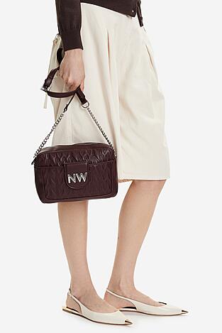 Torebka NINE WEST CEO-ASTORIA-ALLURE-01-LX10166 Bordowy