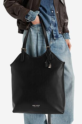 Дамска чанта NINE WEST CEO-SENSA-LDA8373 ЧЕРЕН