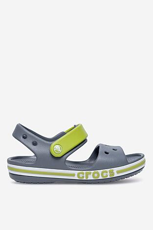 Sandály Crocs BAYABAND SANDAL K 205400-025 ŠEDÁ