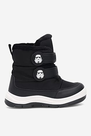 Šněrovací vyšší obuv Star Wars AW23-324LC ČERNÁ