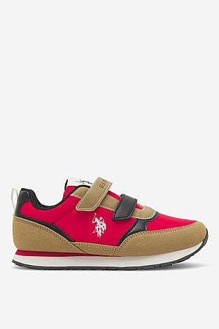 Sneakers U.S. POLO ASSN. NOBIK012A Czerwony