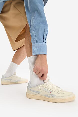 Obuwie sportowe Reebok EO-CLUB C REVENGE VINTAGE 100233963 Kremowy
