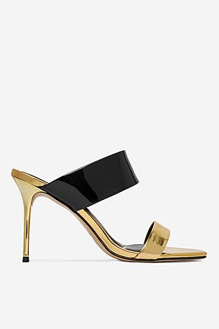 Klapki EVA MINGE EO- MIRIAM-LT1916-1 Czarny