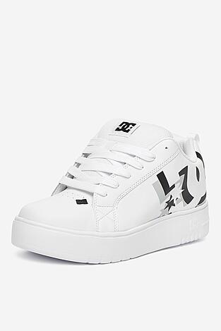 Obuwie sportowe DC Shoes CEO-COURT GRAFFIK PLATFORM DC02422101 Biały