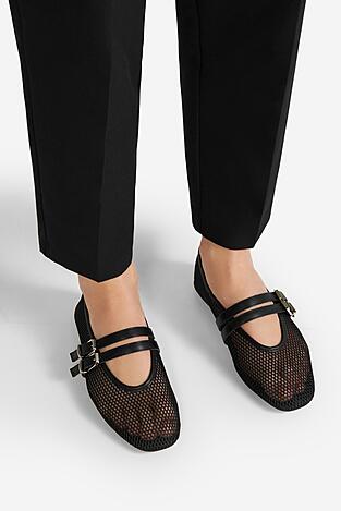 Baleriny Jenny HY23065-1 FEKETE