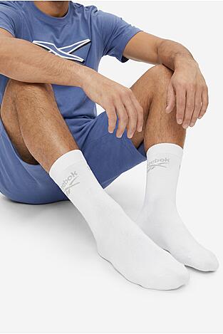 Skarpetki Reebok R0367-SS24 (3-PACK) Biały