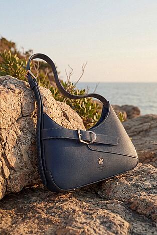 Torebka Beverly Hills Polo Club CEO-BHPC-C-018-09 Granatowy