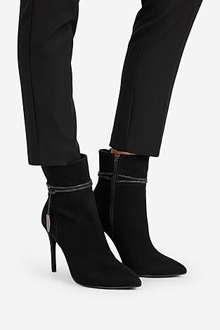 Bokacsizma EVA MINGE EO-EVA-H1092-1 FEKETE