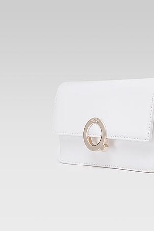 Дамска чанта Quazi MQR-J-030-80-01 БЯЛ