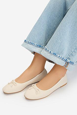 Baleriny Jenny CEO-ELPIDA JGD22-427 Beżowy