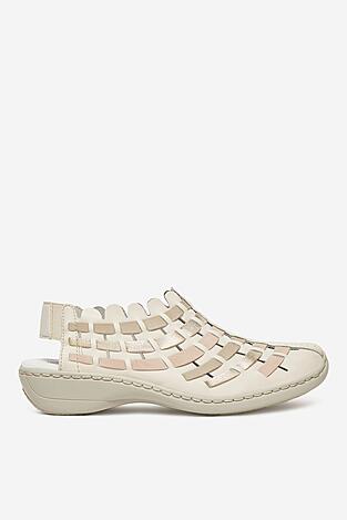 Półbuty Rieker CEO-413V8-60 Beżowy jasny