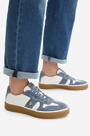 Sneakers U.S. POLO ASSN. EO-HAIRY001W/6LS1 Biały