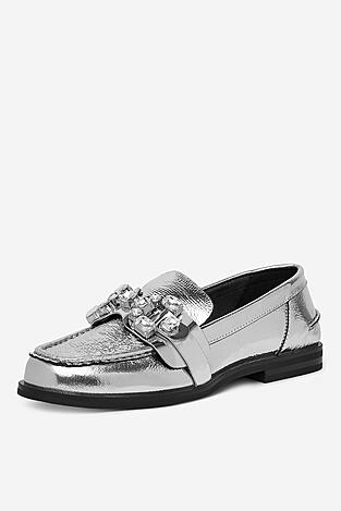 Мокасини EVA MINGE AMARYLLIS-V1792B-315 СРЕБРИСТ