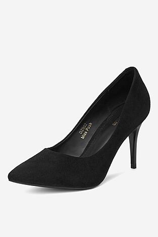 Pantofi cu toc DeeZee DZ002 NEGRU