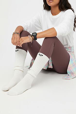 Skarpetki ROXY CEO_AS_ROXY_13P_AW25 (1-PACK) Biały
