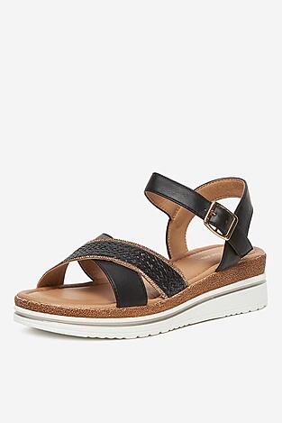 Sandály Clara Barson WS2506-05 ČERNÁ