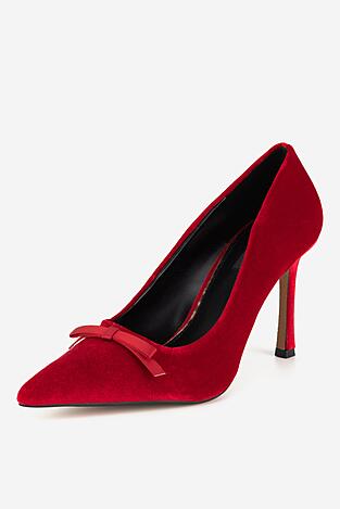 Czółenka NINE WEST WFA2989-1 Czerwony