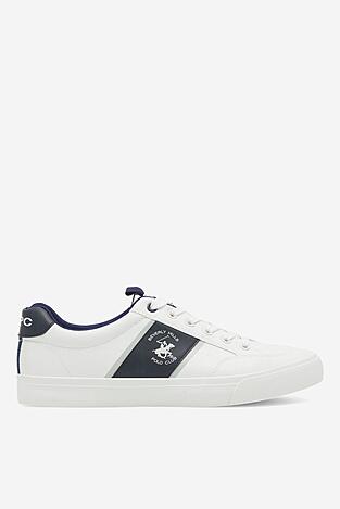 Pantofi pânză Beverly Hills Polo Club M-SS24-3C012 ALB