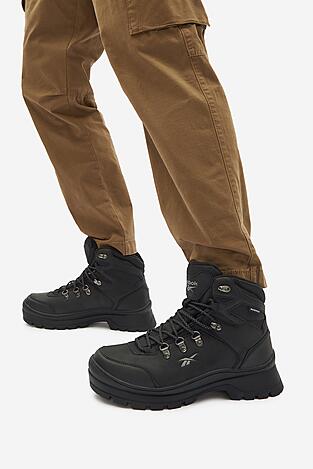 Vysoké šnurovacia topánky Reebok S24W130D-1 ČIERNA