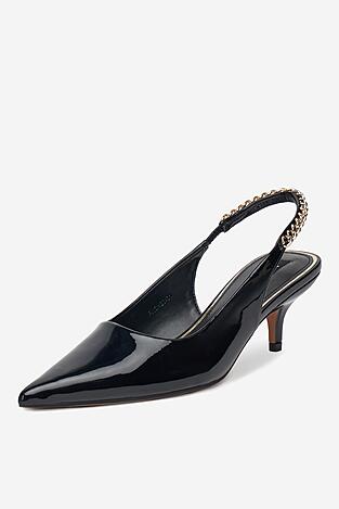 Czółenka NINE WEST PXSH28-31 Czarny