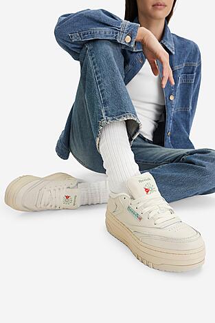 Спортни обувки Reebok EO-CLUB C EXTRA 100010060 КРЕМАВ