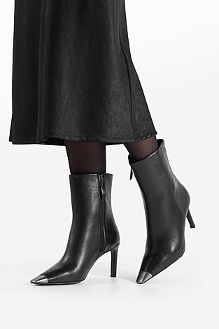 Botki Gino Rossi FLORI-116021 Czarny