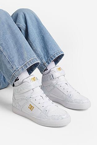 Obuwie sportowe DC Shoes EO-PURE HIGH-TOP SE EV SN DC01796114 Biały